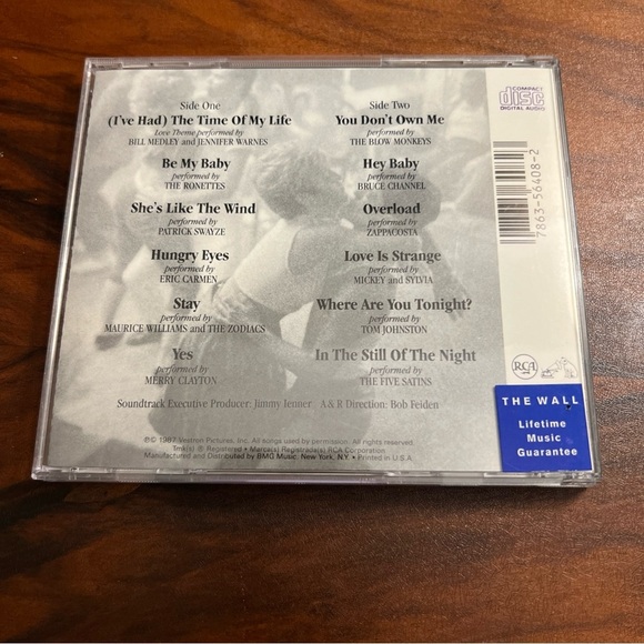 Dirty Dancing Soundtrack CD - Picture 3 of 5